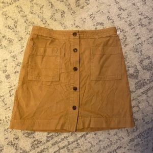 Corduroy gap skirt